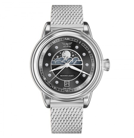 AVIATOR Douglas Moonflight Silver Diamonds Edition V.1.33.0.381.5