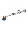 Batavia B.V. | 18V Twin Brush - Cordless Brushless Telescopic Power Scrubber, Without Battery and Charger | IPX7