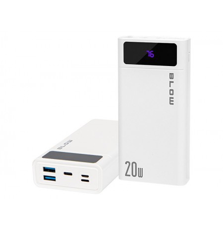 Power Bank 20000mAh QC+PD 20W + lightning PB20E