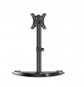 Gembird MS-D1ST-04 Monitor desk stand (rotate, tilt, swivel), 13”-32”, black