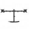 Gembird MS-D2ST-02 Monitor desk stand (rotate, tilt, swivel), 13”-32”, black