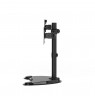 Gembird MS-D2ST-02 Monitor desk stand (rotate, tilt, swivel), 13”-32”, black