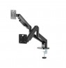 Gembird MA-DA2-06 Desk mounted adjustable double monitor arm 17"-32", black