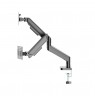 Gembird MA-DA2-06 Desk mounted adjustable double monitor arm 17"-32", black