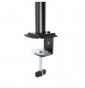 Gembird MA-D4-01 Adjustable desk 4-display mounting arm (rotate, tilt, swivel), 13”-32”, up to 10kg per screen