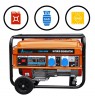 Extralink Power generator EGH-3000 hybrid, 3kW 1F