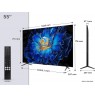 Televizorius 55" TCL 55C61KS