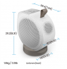Benq GV32 | Full HD (1920x1080) | 500 ANSI lumens | White | Wi-Fi