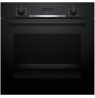 BOSCH HBA514BB3 oven + BOSCH HEZ538000 single-level telescopic runners