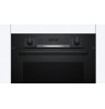 BOSCH HBA514BB3 oven + BOSCH HEZ538000 single-level telescopic runners