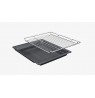 BOSCH HBA514BB3 oven + BOSCH HEZ538000 single-level telescopic runners