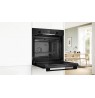 BOSCH HBA514BB3 oven + BOSCH HEZ538000 single-level telescopic runners
