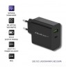 Qoltec 51717 Charger | 42W | 5-20V | 2.25-3A | USB type C PD | USB | Black