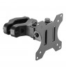 Maclean MC-983 LED LCD Monitor Pole Mount Bracket 8kg Holder Pipe Tube Diameter 28-60mm 17-32'' Screen