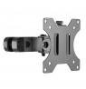 Maclean MC-983 LED LCD Monitor Pole Mount Bracket 8kg Holder Pipe Tube Diameter 28-60mm 17-32'' Screen