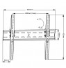 Mount wall for TV Maclean MC-862 (Wall, 26" - 55", max. 40kg)