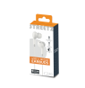 C220 į ausis įdedamos ausinės, STREETZ, 3-mygtukai, USB-C, baltos / C220-WHT / 6612110