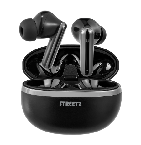  T235 TWS ausinės STREETZ, juodos / T235-BLK / 6612106