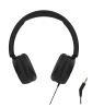 H110 ausinės STREETZ, sulankstomos, su garso reguliavimu, 3,5 mm, juodos / H110-BLK / 6612119