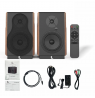 Laudberg M1 bookshelf speakers 2.0 for TV 120W