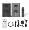 Laudberg XS1B bookshelf speakers 2.0 80W black