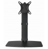 Gembird MS-D1ST-02 Height adjustable full-motion monitor desk stand, 17"-32", black