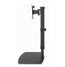 Gembird MS-D1ST-02 Height adjustable full-motion monitor desk stand, 17"-32", black