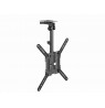 Gembird CM-55ST-01 Full motion TV ceiling mount, 23" - 55", black