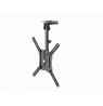 Gembird CM-55ST-01 Full motion TV ceiling mount, 23" - 55", black