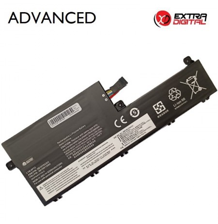 Notebook baterija, LENOVO L19L6P72, 6200mAh, Extra Digital Advanced