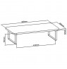 Maclean MC-933 Monitor/Laptop stand, max. 20kg, (500x260x122mm)