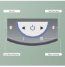 Leitz IQ OptiMax Home Office 225 Micro Cut Paper Shredder Security P5 15L - White