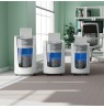 Leitz IQ OptiMax Home Office 225 Micro Cut Paper Shredder Security P5 15L - White