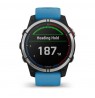 Garmin quatix 7 3.3 cm (1.3") MIP 47 mm Digital 260 x 260 pixels Touchscreen Blue Wi-Fi GPS (satellite)