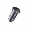 Ugreen USB Type-C / USB 24W Power Delivery Quick Charge car charger, grey (30780)