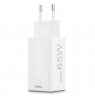 Hama 00201996 Fast Charger GaN, 2x USB-C, 1x USB-A, Mini Charger, PD, 65W, White