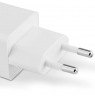 Hama 00201996 Fast Charger GaN, 2x USB-C, 1x USB-A, Mini Charger, PD, 65W, White