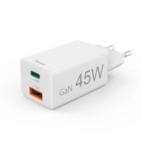 Hama 00201993 Fast Charger 45W white