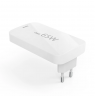 Hama 00201976 Flat Charger 220V With 2xUSB-C/USB-A  65W White