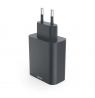 Hama 00086444 45W USB-C, USB-A  Charger PD Black