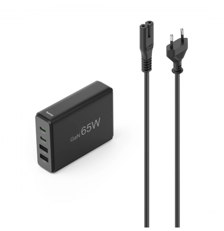 Hama 00201979 Charging Station With USB-C/USB-A 65 W Black