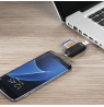 Hama 00181056 USB 2.0 OTG Card Reader Aluminium