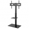 Goobay Floor stand | TV Floor Stand Basic, Size L | Swivel | 37-70 " | Maximum weight (capacity) 40 kg | Black