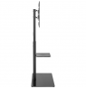 Goobay Floor stand | TV Floor Stand Basic, Size L | Swivel | 37-70 " | Maximum weight (capacity) 40 kg | Black