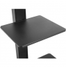 Goobay Floor stand | TV Floor Stand Basic, Size L | Swivel | 37-70 " | Maximum weight (capacity) 40 kg | Black