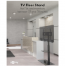 Goobay Floor stand | TV Floor Stand Basic, Size L | Swivel | 37-70 " | Maximum weight (capacity) 40 kg | Black