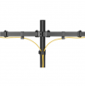 Goobay Dual Monitor Mount Flex | Swivel, Tilt, Rotation | 17-32 " | Maximum weight (capacity) 8 kg | Black
