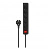 SAVIO LZ-15 Schuko Power Strip, 5 Sockets, 5 m
