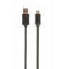 Cable GEMBIRD CCP-USB3-AMCM-6 (USB 3.0 M - USB type C M, 1,8m, black color)