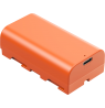 SmallRig 4971 NP-F550 USB-C Rechargeable Camera Battery Orange